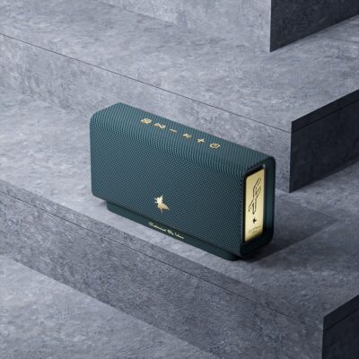 Cu°feohna Loa Bluetooth mới của Fiona mini thẻ âm thanh di động ngoài trời micro bài hát K