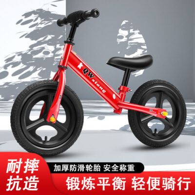 Xe thăng bằng trẻ em không có bàn đạp 2 ~ 6 tuổi 2 bánh trượt Scooter xe đạp 12/14 inch cho bé tập đi xe ô tô