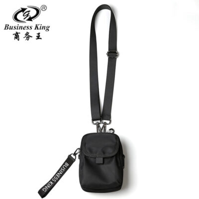 Xu hướng Spot Túi nam nylon Mini Messenger Túi nhỏ đeo vai nam Túi Messenger Túi điện thoại di động Túi thắt lưng Túi bungee nữ