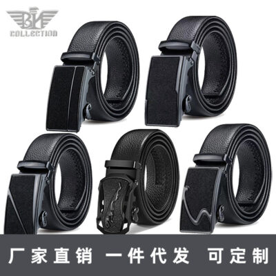 Thắt lưng nam Bán buôn Business Casual Khóa tự động Thắt lưng hoa văn vải Gian hàng đường phố của nam giới Cung cấp thắt lưng quần Các nhà sản xuất thắt lưng