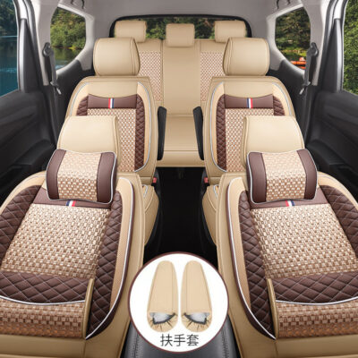 Bọc ghế ô tô Wuling Hongguang sv Uno Auchan X70A xe van bảy chỗ bốn mùa đệm lụa băng da trọn gói