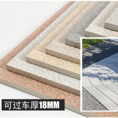 Đá ốp lát sinh thái gạch thạch anh ngoài trời Gạch lát sân 300x600 biệt thự sân vườn sân thượng gạch chống đông ngoài trời