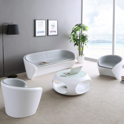 Sofa văn phòng kết hợp bàn cà phê văn phòng kinh doanh sofa hiện đại đơn giản bộ phận bán hàng đàm phán bàn ghế khu vực tiếp tân sofa