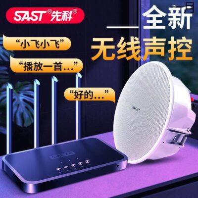 Xianke K1-AI nhà thông minh không dây Bluetooth âm trần nhúng âm thanh vòm 3D tường thương mại treo tường