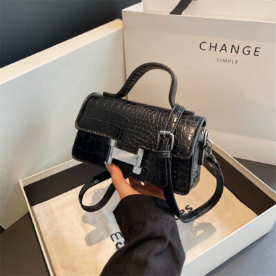 Mẫu túi đá thời trang mới phổ biến năm 2023 túi vuông nhỏ thích hợp túi xách cao cấp túi Messenger một vai nữ