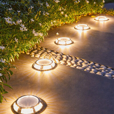 Năng Lượng Mặt Trời Ngoài Trời Chôn Đèn Chống Thấm Nước Sân Vườn Biệt Thự Đèn Tường Phong Cảnh Sân Bước Trang Trí Cắm Đất Bãi Cỏ Đèn