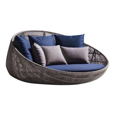 Ngoài Trời Giường Sofa Lười Bãi Biển Bể Bơi Giường Nằm Ngoài Trời Bên Bờ Biển Giải Trí Ban Công Mây Nội Thất Khách Sạn B&B