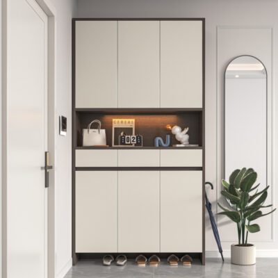 Tủ giày nhập cửa nhà đa năng nhập hiên tủ Đẹp sang trọng tối giản phong cách Bắc Âu tủ bảo quản dung tích lớn