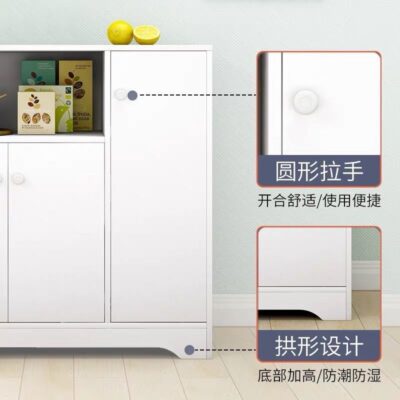 Tủ rượu tủ chè tủ chè tối giản hiện đại tủ phòng khách sát tường tủ nhà bếp tủ phụ Bắc Âu đơn giản
