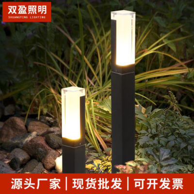 Mains Đèn sân vườn ngoài trời Đèn cảnh quan sân vườn Đơn giản không thấm nước Đèn bãi cỏ ngoài trời Biệt thự Chiếu sáng cộng đồng Chiếu sáng