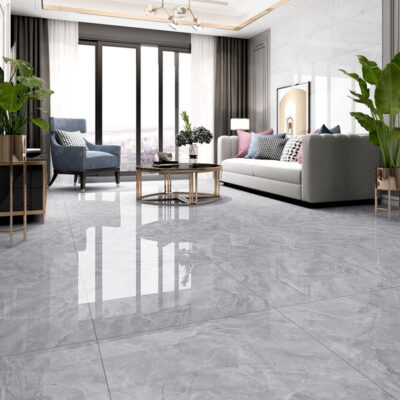 Bán buôn toàn bộ cơ thể gạch đá cẩm thạch gạch lát sàn 800x800 phòng khách gạch đánh bóng màu xám ấm áp đánh bóng hoàn toàn gạch lát sàn tráng men 600