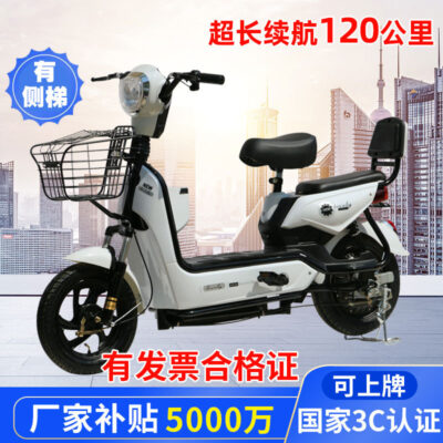 Tiêu Chuẩn Quốc Gia Mới Xe Điện Người Lớn Xe Đạp Điện Tốc Độ Cao Pin Ô Tô Xinri Aimayadi Cùng Phong Cách Xe Đạp Điện