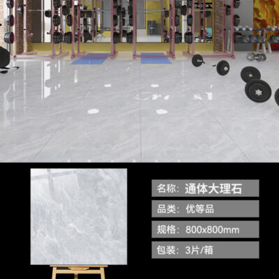 Gạch lát sàn 800800 phòng khách gạch kỹ thuật toàn sứ chống trơn trượt