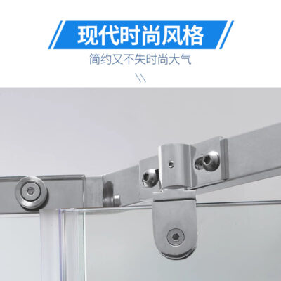 Thép Không Gỉ 304 Tắm Phòng Tắm Kính Cửa Phụ Kiện Trời Đất Trục Kính Bản Lề Tắm Phần Cứng Phụ Kiện