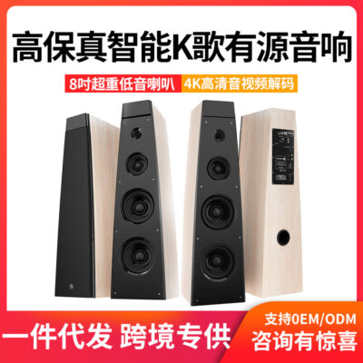 Haoyun loa HIFI WiFi thông minh TV máy tính sàn gỗ hoạt động âm thanh K bài hát Bluetooth rạp hát tại nhà
