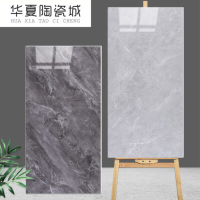 Gạch biệt thự nguyên thân gạch lát nền hoa văn không giới hạn 750x1500 phòng khách nền đá hoa ốp tường chống trơn