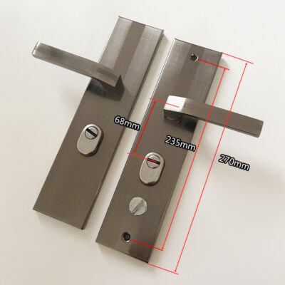 Lõi Khóa cửa hộ gia đình bảng nhập chống trộm cửa tay nắm cửa chống trộm đa năng Khóa cửa tay nắm cửa bộ bề mặt tay