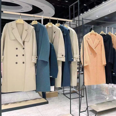 Huizhifang hai mặt cashmere thương hiệu Bắc Kinh hai mặt áo khoác cashmere bán buôn áo khoác bán buôn truy cập nữ