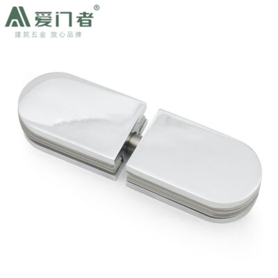 Bán buôn phụ kiện phòng tắm cửa kính xoay 360 độ world clip tủ trưng bày bản lề trục trên và dưới cánh tủ kính