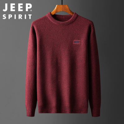 Thu Đông 2021 Nam Mới Thoải Mái Ấm Thời Trang Màu Dày Áo Len Chui Đầu Nam 0323