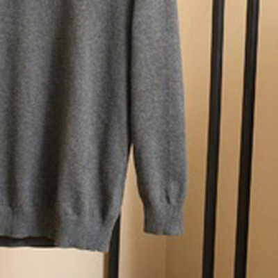 Mùa thu và mùa đông mới của nam giới thời trang đơn giản một nửa dây kéo cao cổ giản dị phù hợp với tất cả các trận đấu áo len chui đầu WH1007