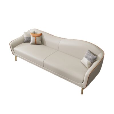 Internet cong người nổi tiếng sofa phong cách châu Âu căn hộ nhỏ phòng ngủ phòng sofa bộ ba món nhẹ sang trọng phong cách hiện đại tối giản kết hợp