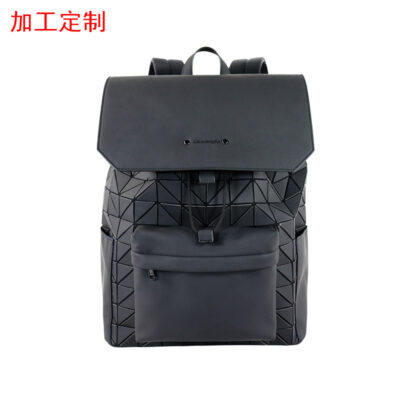 Xuất khẩu xuyên biên giới chất lượng Nhật Bản ba lô dây rút vỏ sò thời trang nữ ba lô PU hình thoi hình học đa năng xưởng sản xuất