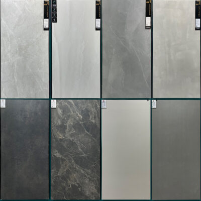 Gạch siêu nhẹ xi măng nhẹ 750x1500 gạch lát nền phòng khách màu xám gạch ốp tường nhà bếp phòng tắm đơn giản hiện đại