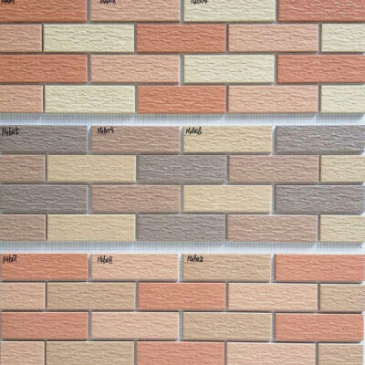 Bán buôn tường ngoại thất Phật Sơn tường gạch gạch tường gạch biệt thự gạch toàn thân gạch ba màu gạch giấy gạch 45 145 quốc gia ngoài trời
