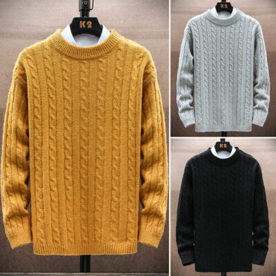 Xoắn đan áo len bé trai mùa thu đông xu hướng mới phù hợp với áo sơ mi đáy dày ấm áp quần áo nam trẻ trung