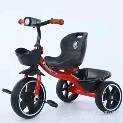 Nhà sản xuất độc quyền cung cấp xe ba bánh trẻ em mới có đèn và nhạc bán buôn xe đẩy xe đạp