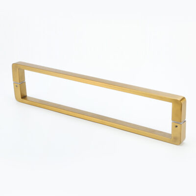 Tay cầm phòng tắm tay nắm cửa kính phòng tắm 304 thép không gỉ cửa trượt cửa gỗ tối giản cặp dày tay cầm