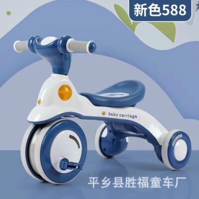 Nhà máy cung cấp xe đạp ba bánh trẻ em 1-3-6 tuổi xe đạp đạp nhạc xe đẩy ngoài trời
