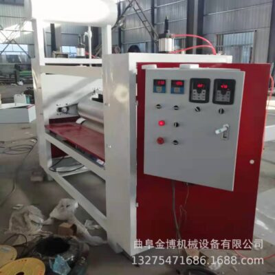Keo lạnh Keo UV Nhà sản xuất máy cán phẳng PET gỗ veneer ván lớn máy cán phẳng máy cán veneer tự động