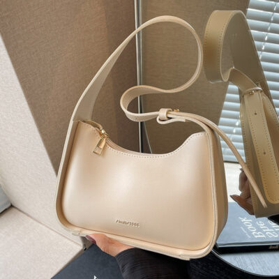 Túi nữ thỏ Amy túi màu trơn nữ 2023 xu hướng thời trang mùa hè mới đơn giản đi làm túi đơn đeo vai đa năng