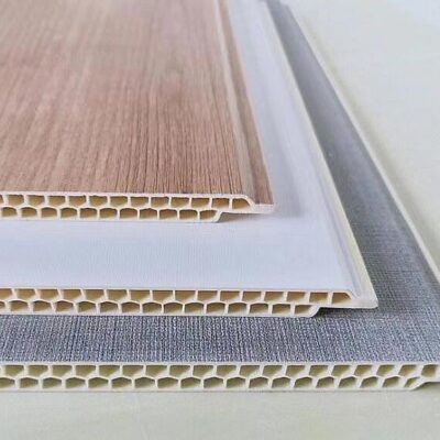 7.5mm PVC khóa tổ ong bằng đá-nhựa tích hợp tấm ốp tường toàn bộ ngôi nhà lắp đặt nhanh tấm ốp tường bảng trang trí nội thất trần