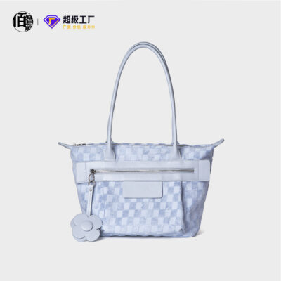 Túi Mới Nữ 2023 Công Suất Lớn Ba Lô Đi Làm Thời Trang Túi Bánh Bao Da Khâu Túi Tote Nữ Túi