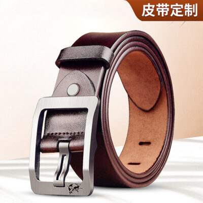 Điểm bán buôn giản dị thắt lưng nam gian hàng PU retro thắt lưng nam khóa pin dây quần kangaroo thắt lưng mới