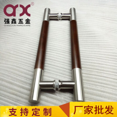 Tay nắm cửa cổ tay cầm bằng thép không gỉ khách sạn Tay nắm cửa KTV cửa kính cửa gỗ cửa ra vào tay cầm lớn