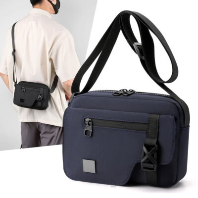 Xuyên biên giới đeo vai thời trang mới xu hướng nam Túi Messenger đa chức năng thể thao giải trí túi đi xe đạp túi đựng điện thoại di động chất lượng