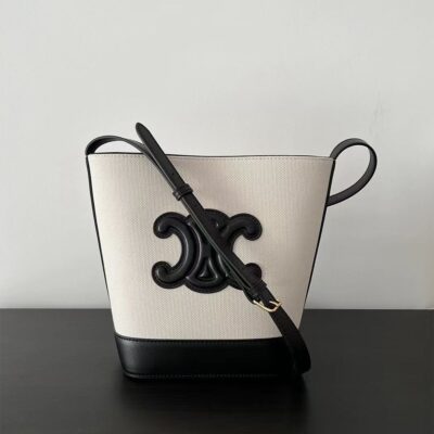 Retro Túi Bucket 2023 Túi Mới Nữ Retro Công Suất Lớn Đa Năng 1 Vai Túi Nữ