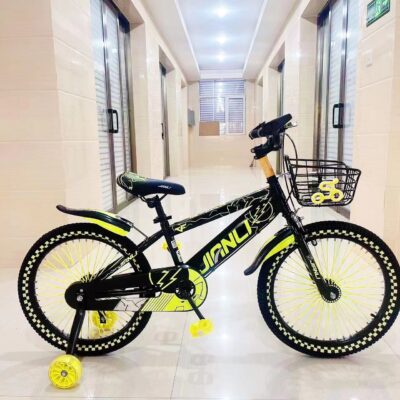 Jianli Trẻ Em Thần Sấm Vàng Xanh Đỏ Đồ Chơi Xe Đẩy Trẻ Em Giao Hàng Một Mảnh Bốn Bánh 2 Trong 1 Jianli Xe Đạp