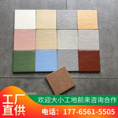 Nhà máy sản xuất gạch vuông trực tiếp 150x150 xe ô tô 4S sàn cửa hàng gạch trung tâm mua sắm sàn gạch ngoài trời lối đi gạch chịu mài mòn