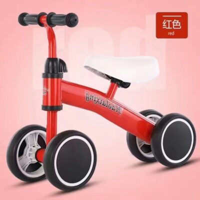 Xe thăng bằng trẻ em xe cầu trượt xe yoyo bốn bánh Xe yoyo 1-3 tuổi không bàn đạp xe đạp xe cầu trượt trợ lực