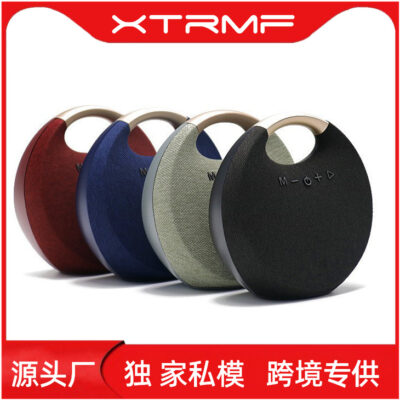 Loa siêu trầm di động vải bluetooth TWS mới loa âm thanh nhỏ quà tặng xuyên biên giới M1 mini vệ tinh nhỏ