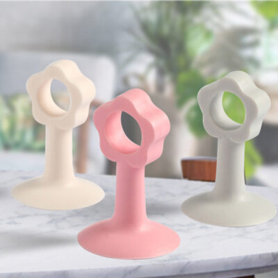 Chặn cửa silicon tự do đấm chống va chạm thiết bị 4 đa chức năng nhà hút phòng ngủ phòng khách tắt tiếng chặn cửa
