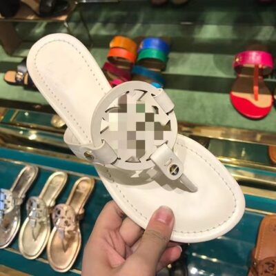 TB Mỹ du lịch cỡ lớn mùa hè mới dép nữ mùa hè đi dép đi biển bằng phẳng dép xỏ ngón nữ