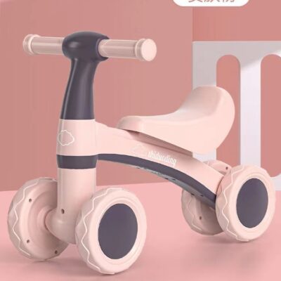 Xe thăng bằng trẻ em 1-3 tuổi xe tay ga không bàn đạp cho bé xe tập đi xe trẻ sơ sinh và trẻ nhỏ trượt xe 4 bánh