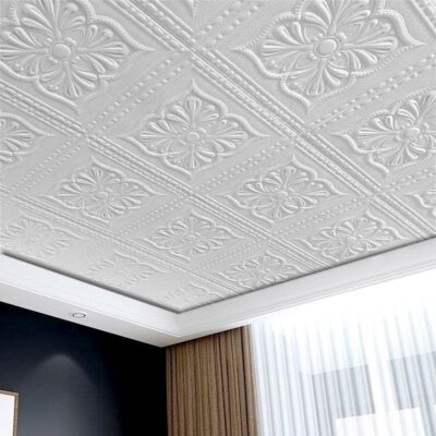 Nhãn dán mái trần tự dính dày kiểu keo mạnh chống thấm nước và chống ẩm trần phòng khách phòng ngủ d nhãn dán tường ba chiều