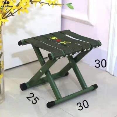 Ghế Xếp Hộ Gia Đình Ghế Nhỏ Di Động Phân Dày Tàu Gấp Gọn Quân Sự Maza Ghế Câu Cá Ngoài Trời